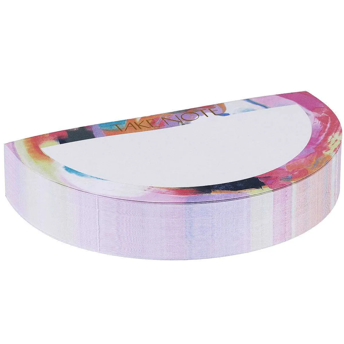 Rainbow Half Moon Notepad>Designworks Ink Clearance