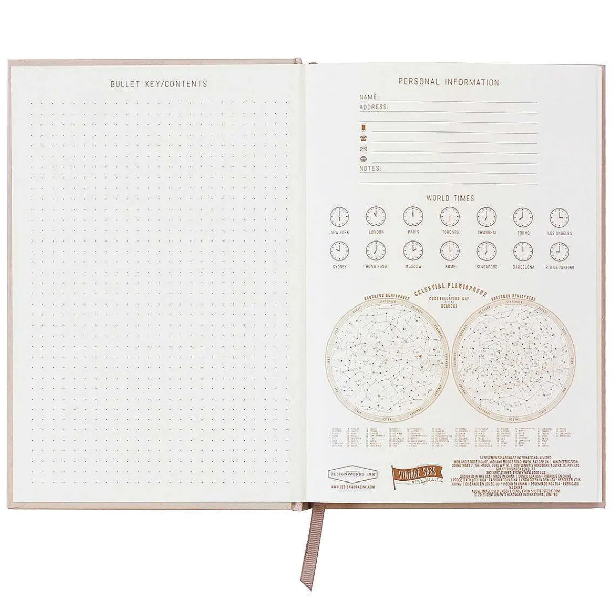 Vintage Sass 'shiitake Happens' Journal>Designworks Ink Clearance