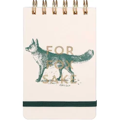 Vintage Sass 'For Fox Sake' Small Spiral Notepad>Designworks Ink Best