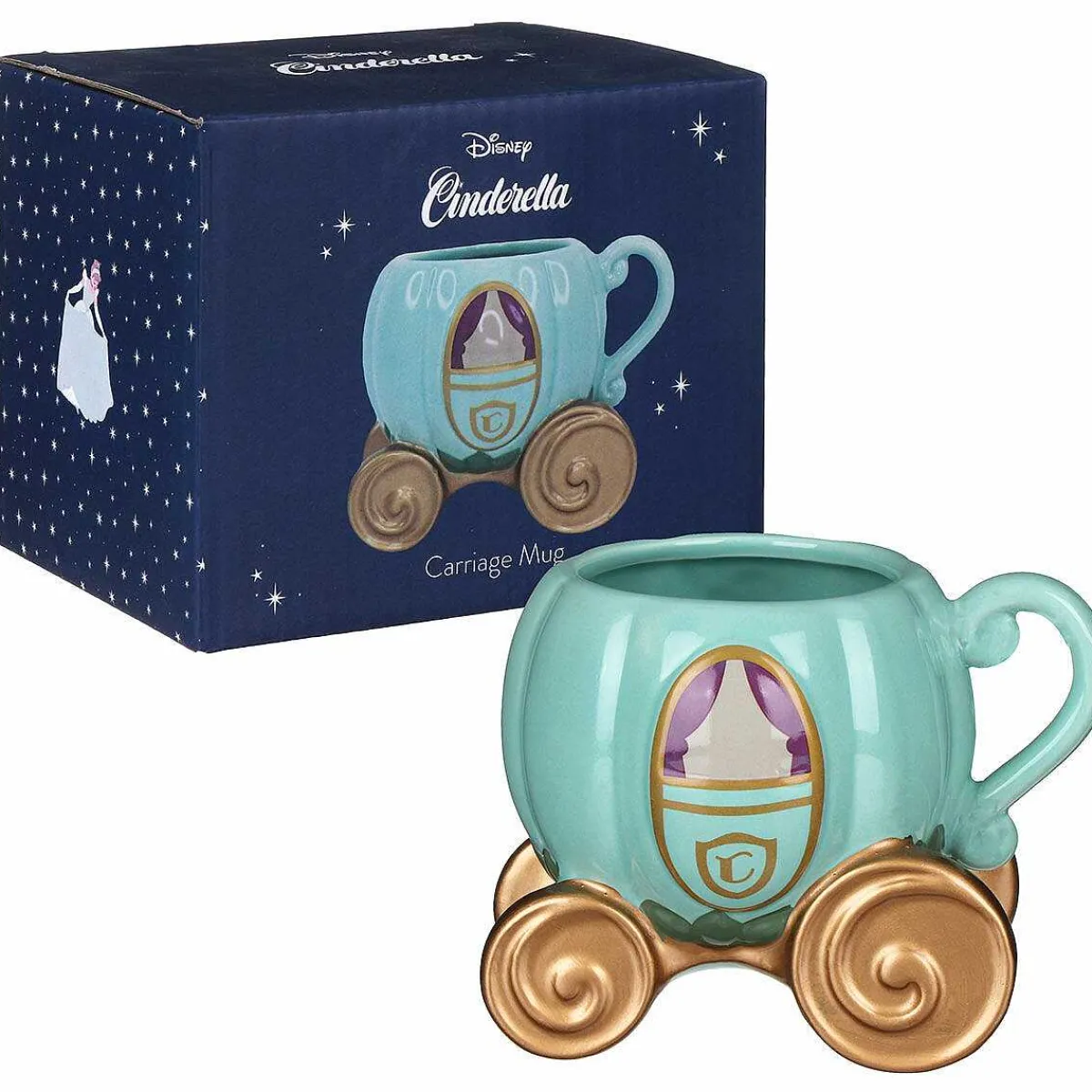 Cinderella's Carriage Shaped Mug>Disney Cheap