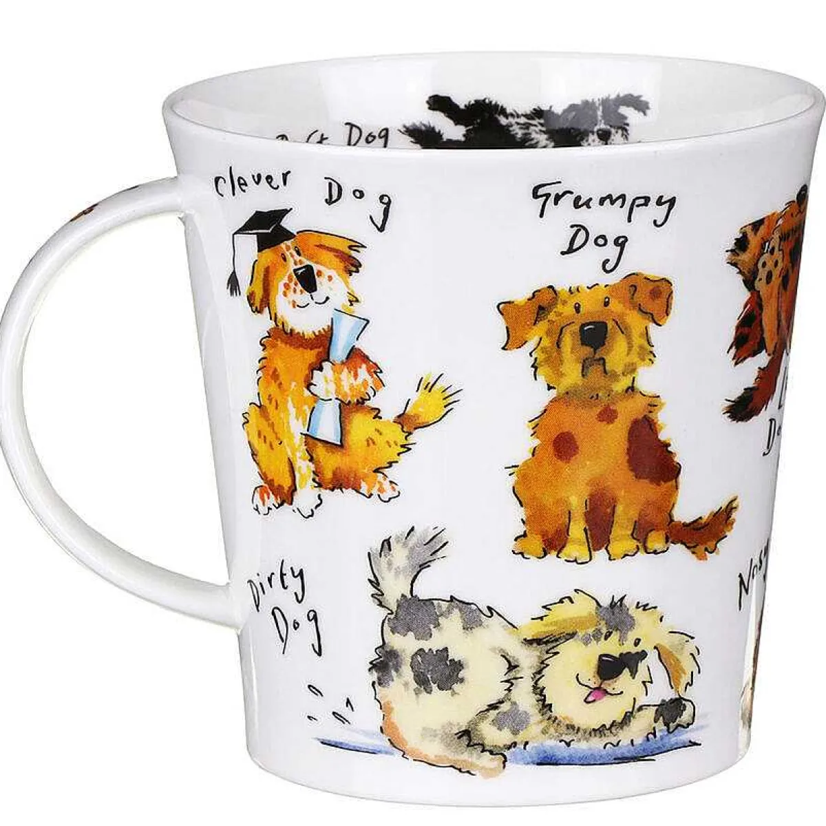 A Dog's Life Cairngorm Shape Mug>Dunoon Flash Sale