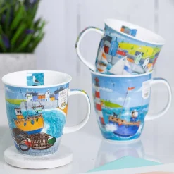 Ahoy Lobster Pot Nevis Shape Mug>Dunoon Discount