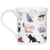 Animal Breeds Cat Bute Shape Mug>Dunoon Cheap