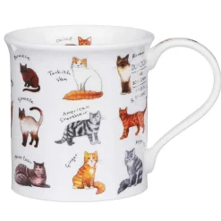 Animal Breeds Cat Bute Shape Mug>Dunoon Cheap