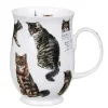 Cats Tabby Suffolk Shape Mug>Dunoon New
