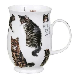 Cats Tabby Suffolk Shape Mug>Dunoon New