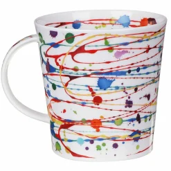 Drizzle Yellow Cairngorm Shape Mug>Dunoon New