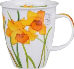 Flora Daffodil Nevis Shape Mug>Dunoon Clearance