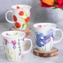 Flora Lavender Nevis Shape Mug>Dunoon Online