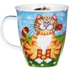 Happy Cats Tortoiseshell Nevis Shape Mug>Dunoon Cheap