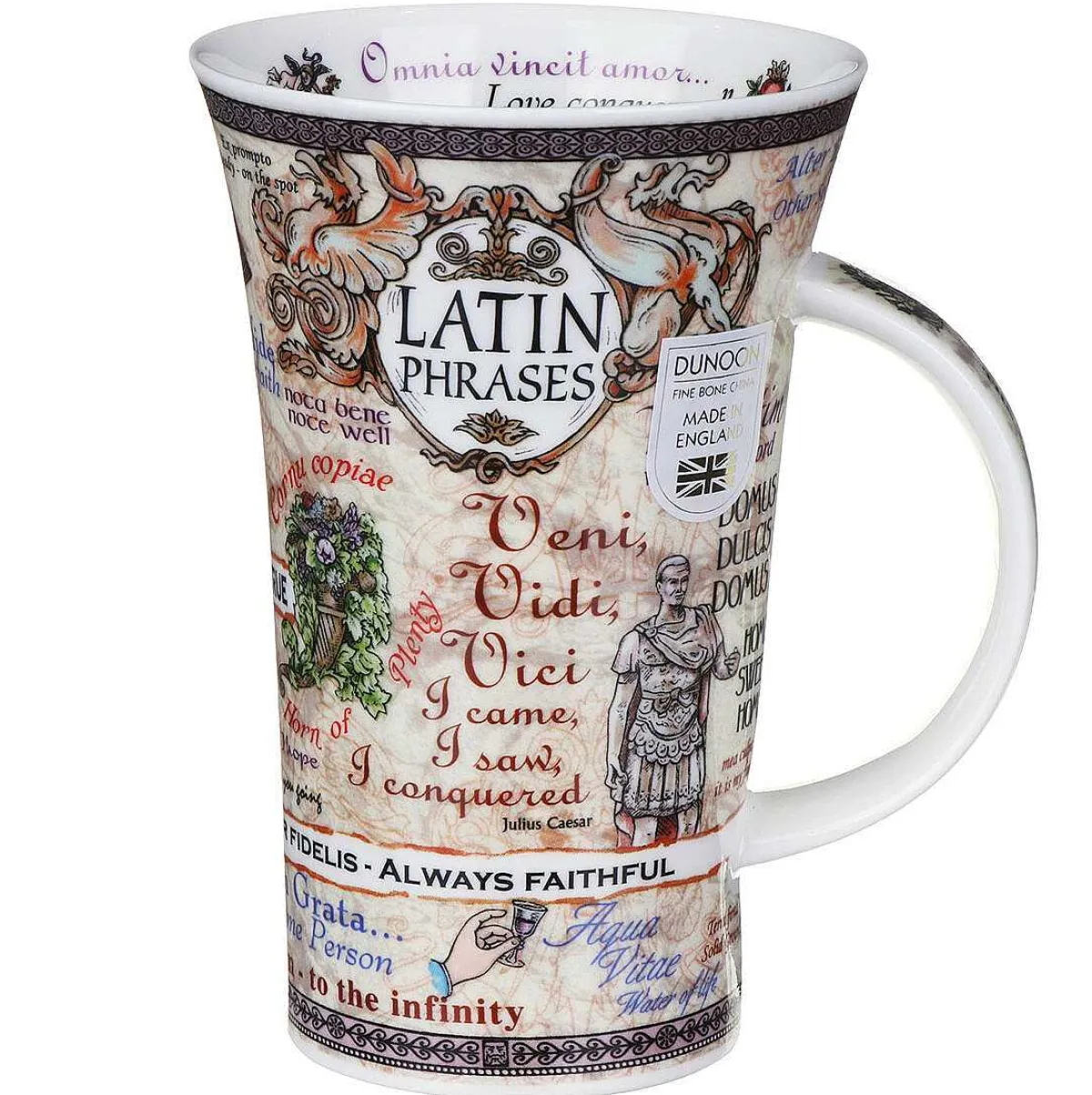 Latin Phrases Glencoe Shape Mug>Dunoon Shop