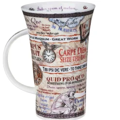 Latin Phrases Glencoe Shape Mug>Dunoon Shop