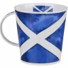 Saltire Cairngorm Shape Mug>Dunoon Outlet