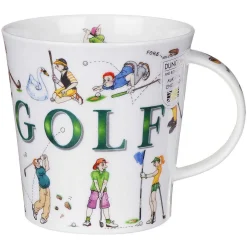 Sporting Antics Golf Cairngorm Shape Mug>Dunoon Shop
