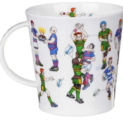 Sporting Antics Rugby Cairngorm Shape Mug>Dunoon Hot
