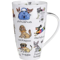 Superdogs Henley Shape Mug>Dunoon Flash Sale