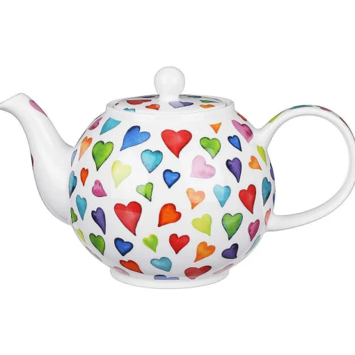 Warm Hearts Large Teapot>Dunoon Fashion