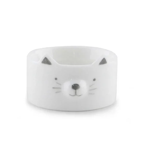 Animal Tea Light Holder Cat>East of India Online