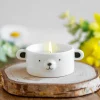 Animal Tea Light Holder Bear>East of India Sale