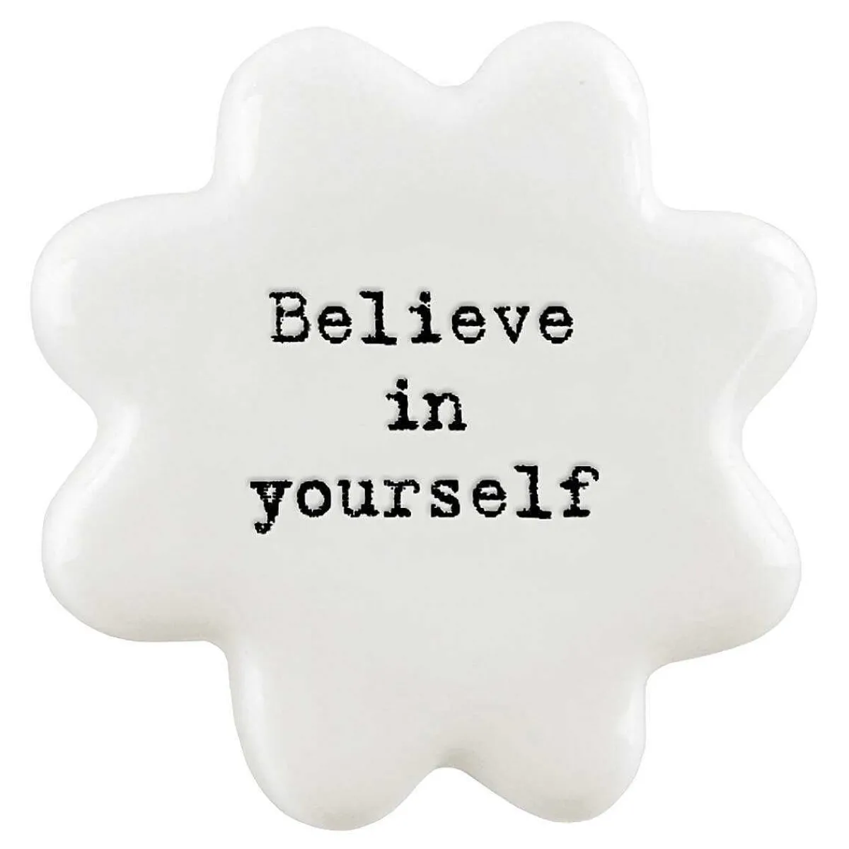 'Believe In Yourself' Flower Token>East of India Flash Sale