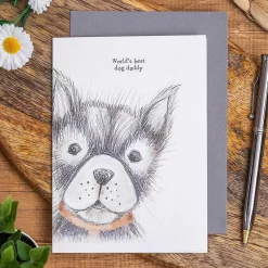 'Best Dog Daddy' Dog Card>East of India Sale