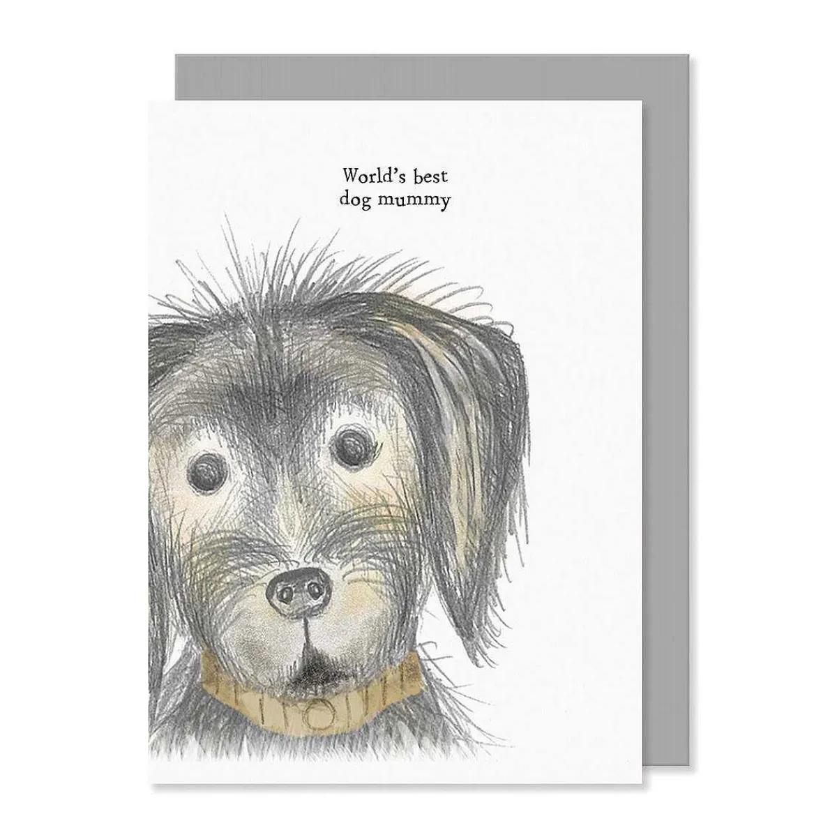 'Best Dog Mummy' Dog Card>East of India Best