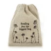 'Biggest Hug' Small Drawstring Bag>East of India Online