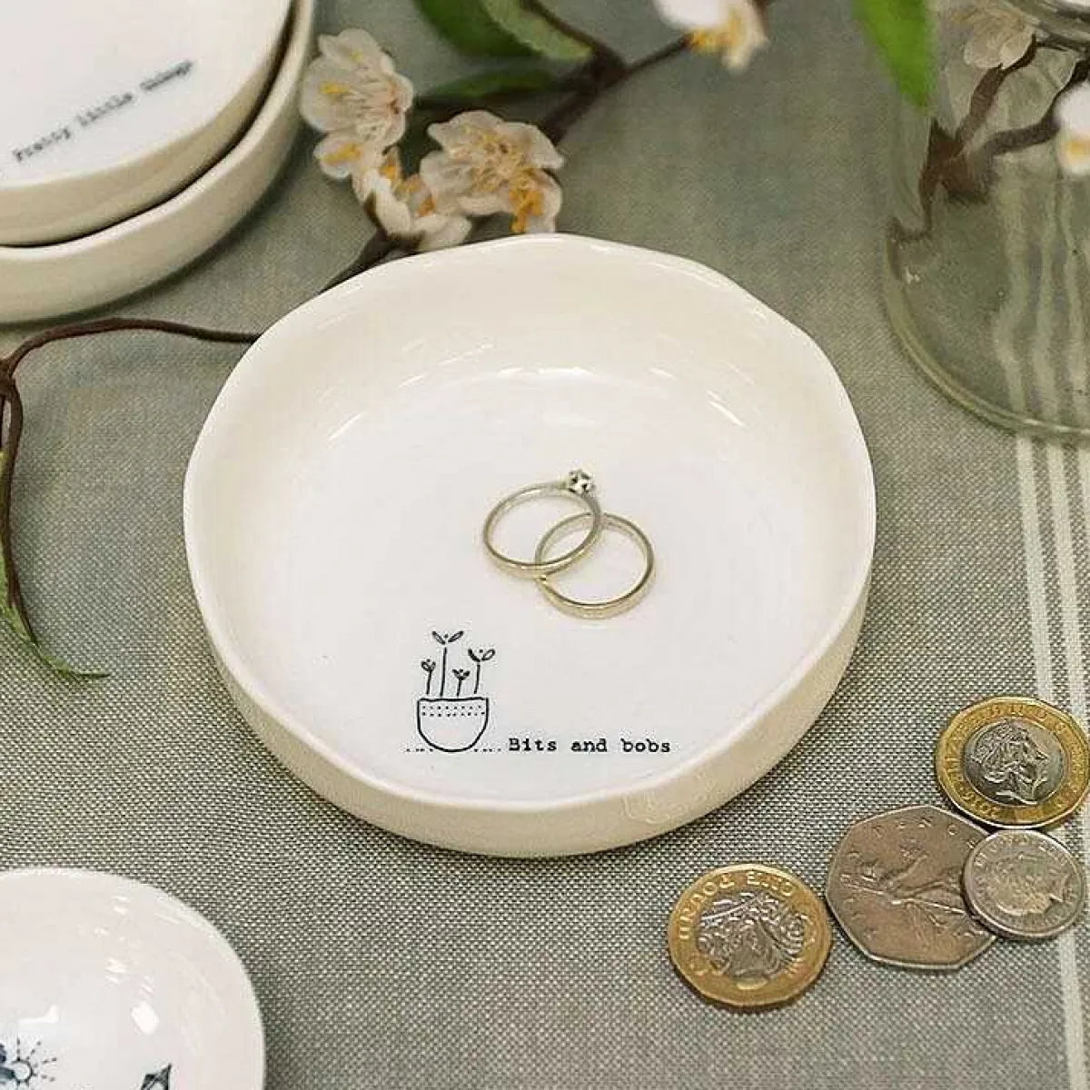 'Bits And Bobs' Wobbly Trinket Dish>East of India Flash Sale