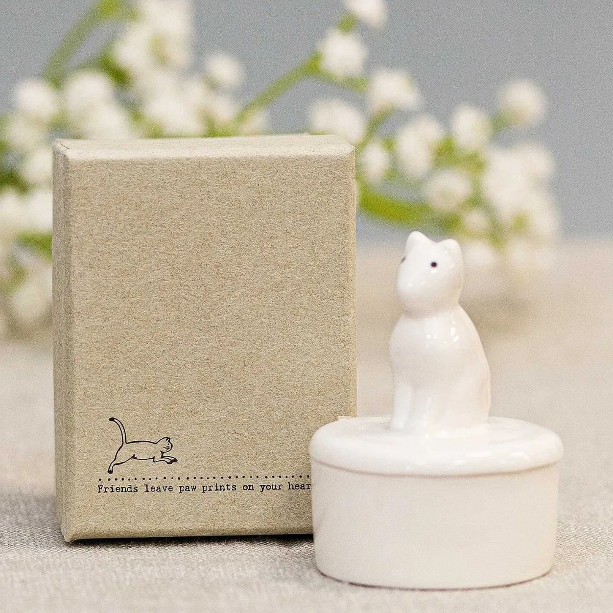 Cat Little Porcelain Pot>East of India Cheap