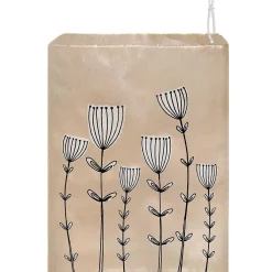 'Cow Parsley' Pack Of 50 Large Strung Bags>East of India Discount
