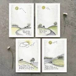 'Distance Means So Little' Countryside Card>East of India New