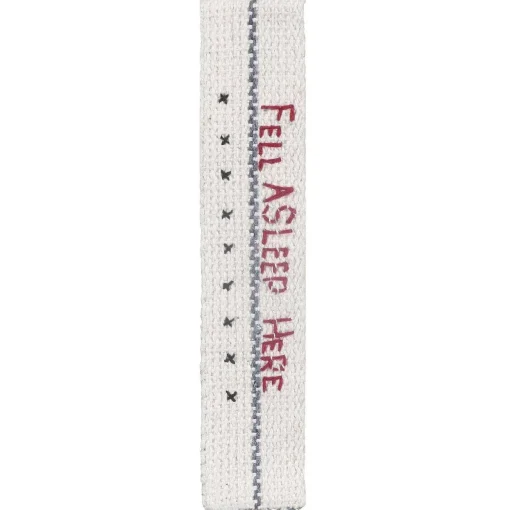 'Fell Asleep Here' Fabric Bookmark>East of India Cheap