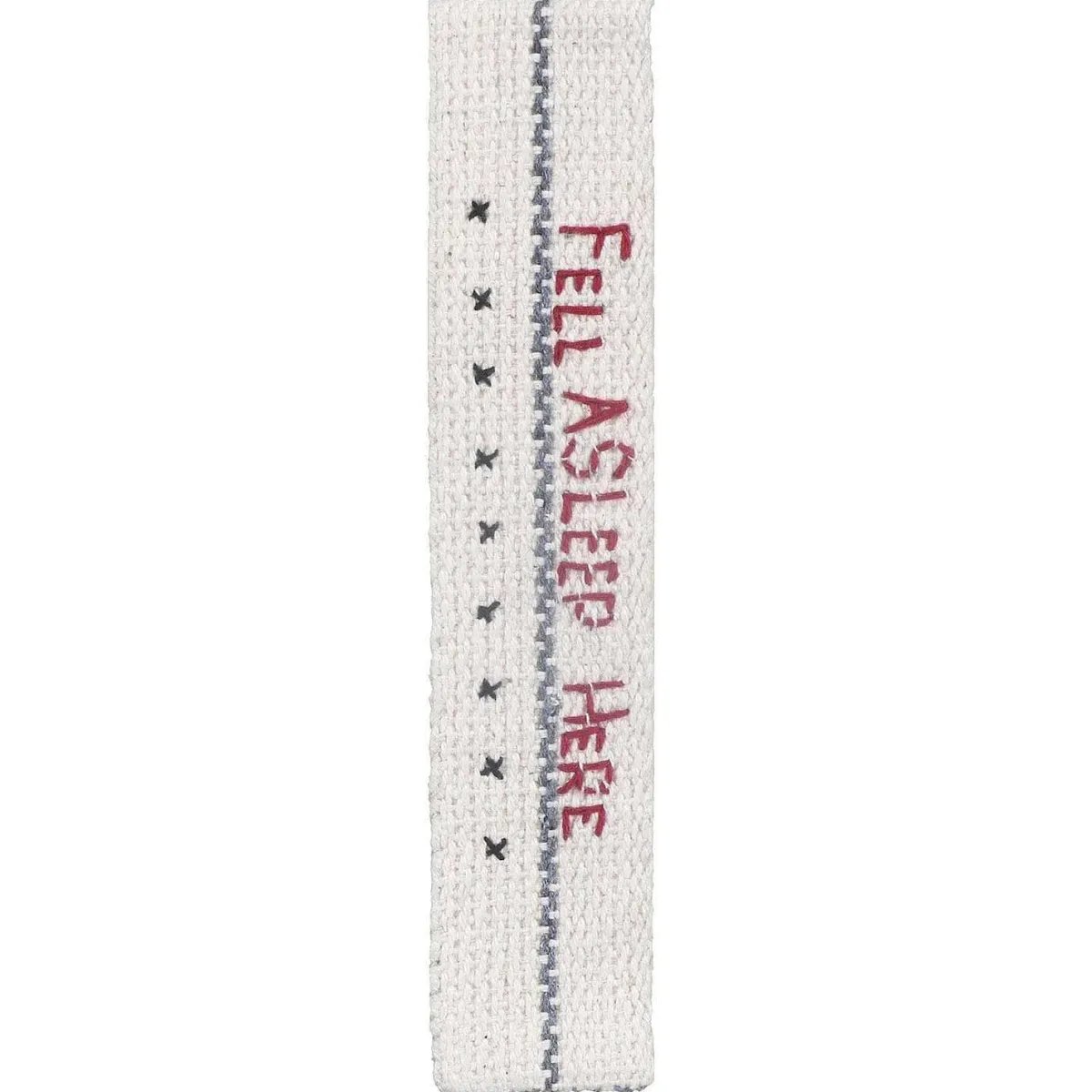 'Fell Asleep Here' Fabric Bookmark>East of India Cheap
