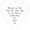 Friends Are Like Stars Porcelain Coaster>East of India Hot