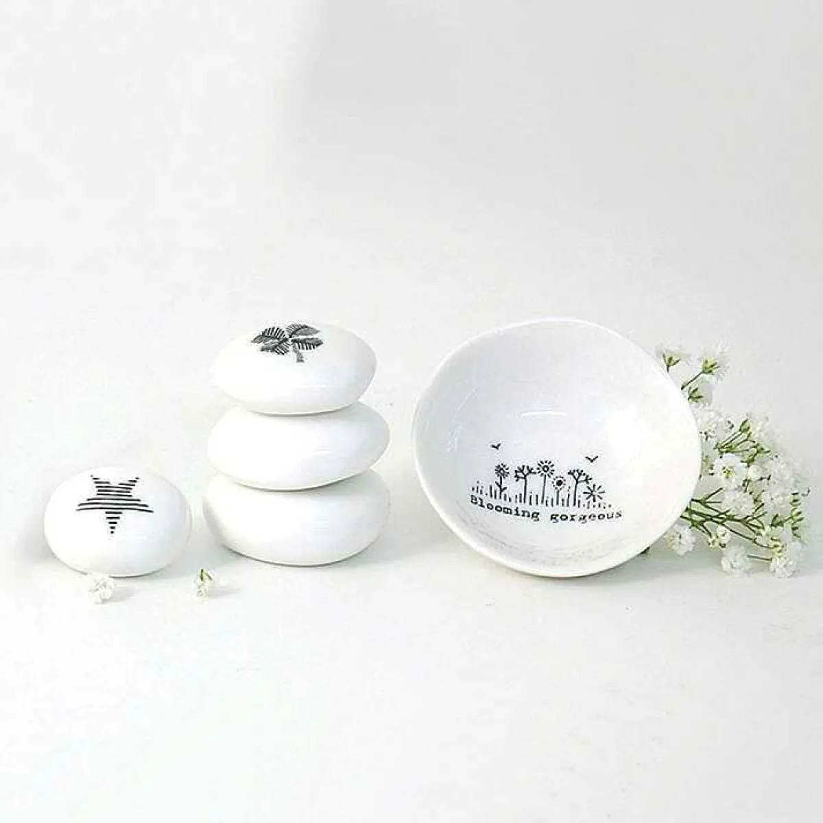 'Good Luck' Sentimental Pebble>East of India Best Sale