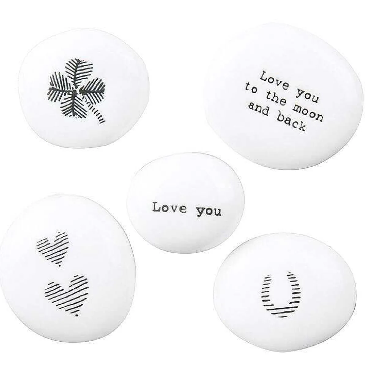 'Good Luck' Sentimental Pebble>East of India Best Sale