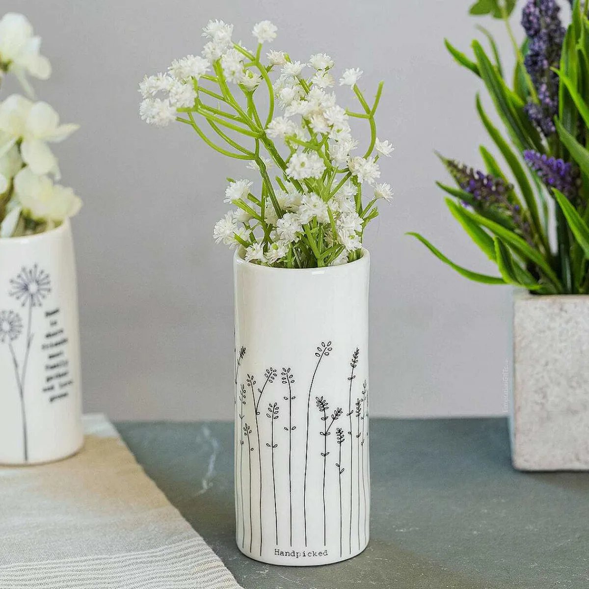 Handpicked Porcelain Vase>East of India Discount