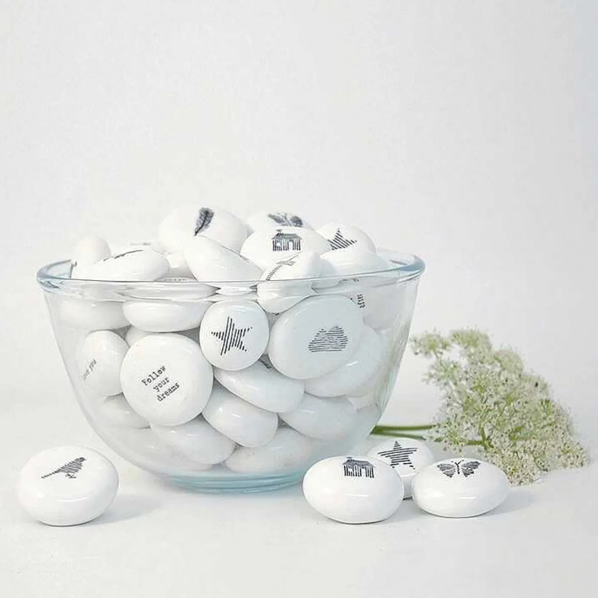 'Happiness' Sentimental Pebble>East of India Discount