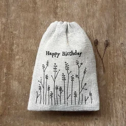 'Happy Birthday' Small Drawstring Bag><noscript><img width=