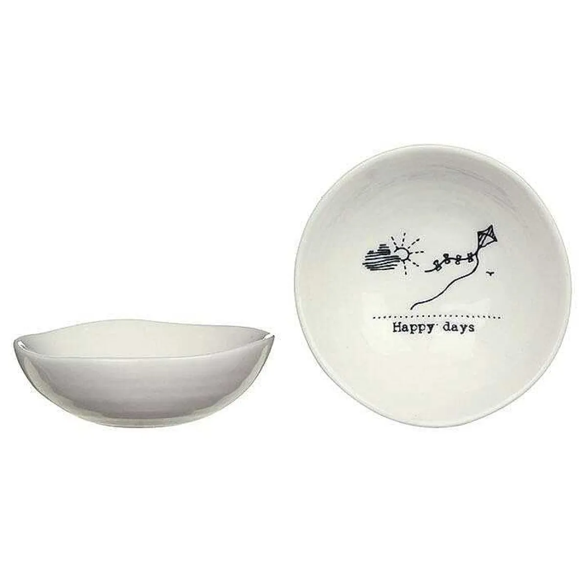 'Happy Days' Small Wobbly Bowl>East of India Hot