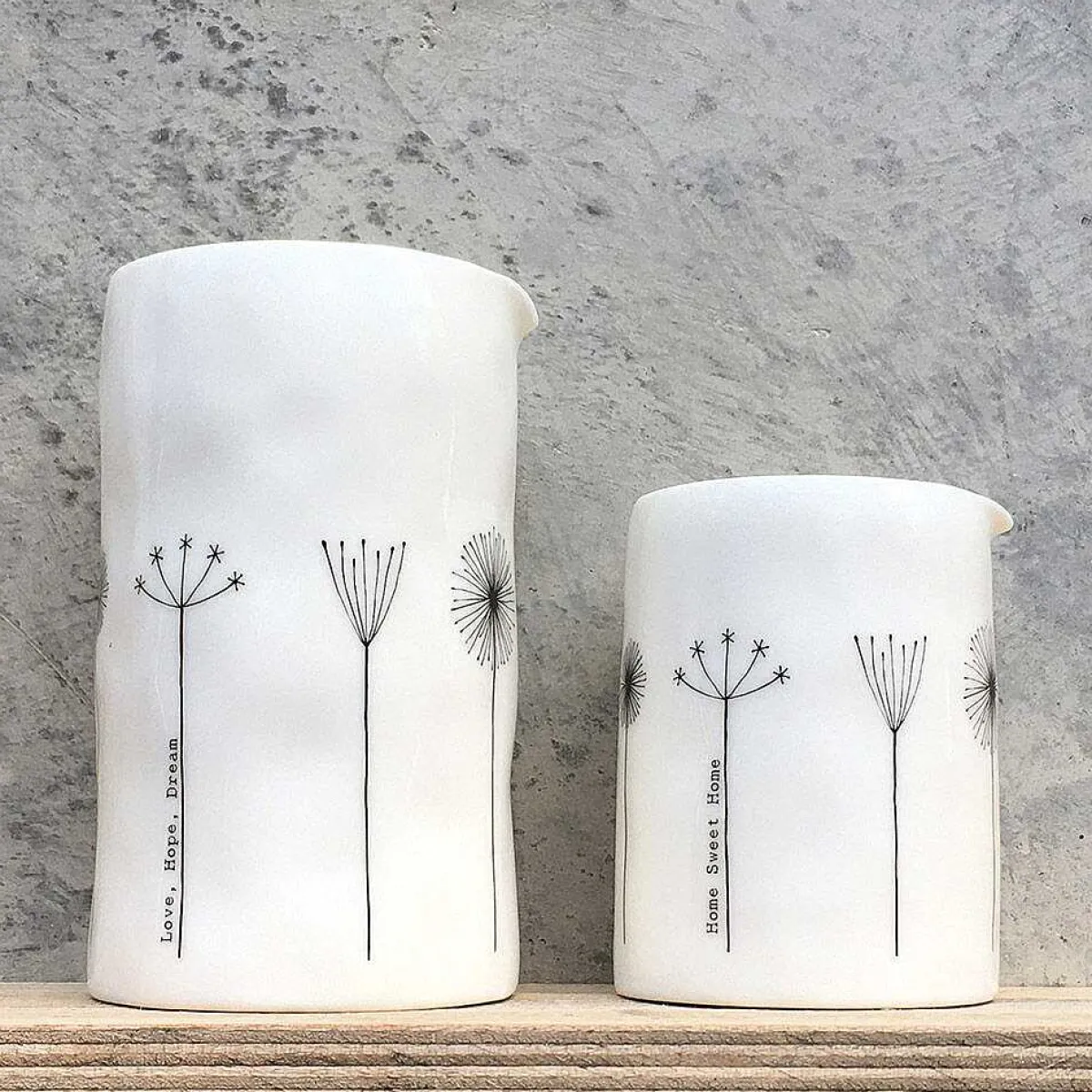 Hedgerow 'Home Sweet Home' Small Jug>East of India Cheap