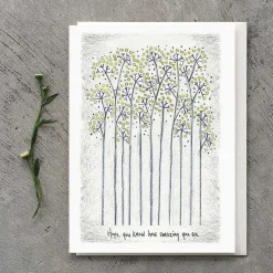 'How Amazing You Are' Tall Flower Card>East of India Hot
