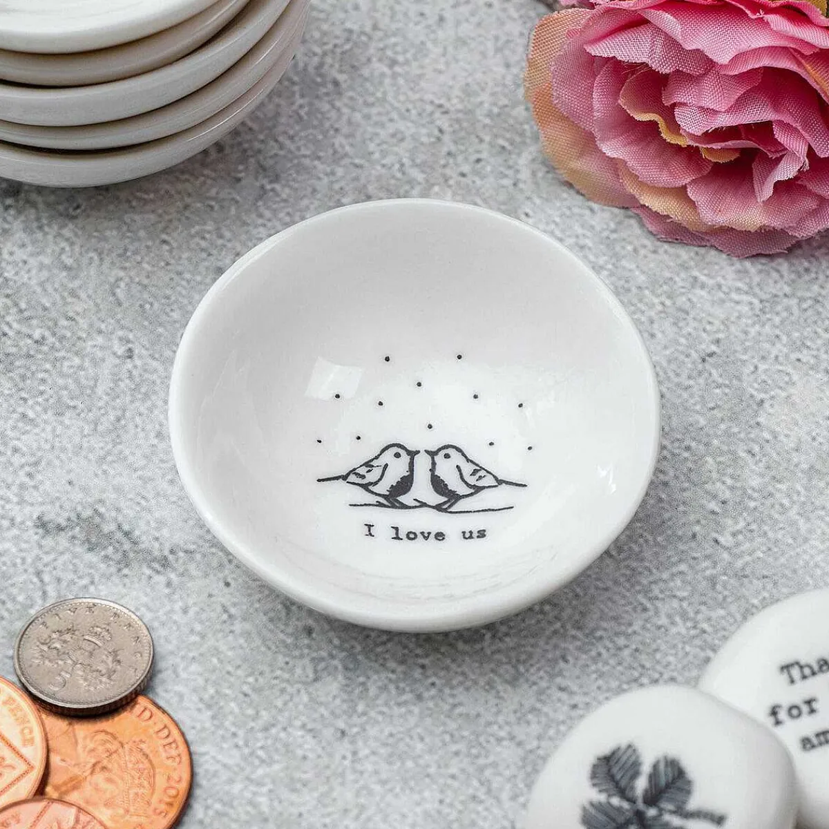 'I Love Us' Small Wobbly Bowl>East of India New