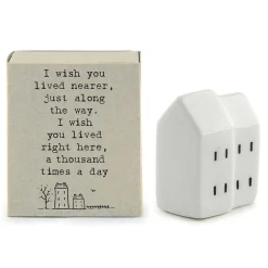 'I Wish You Lived Nearer' Matchbox House>East of India Discount