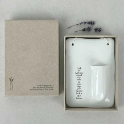 'Look For Happiness' Wall Vase><noscript><img width=