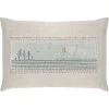 'Look Towards The Sun' Embroidered Cushion>East of India Online