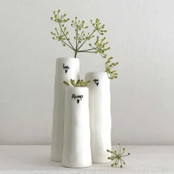 'Love You Always' Trio Of Bud Vases><noscript><img width=