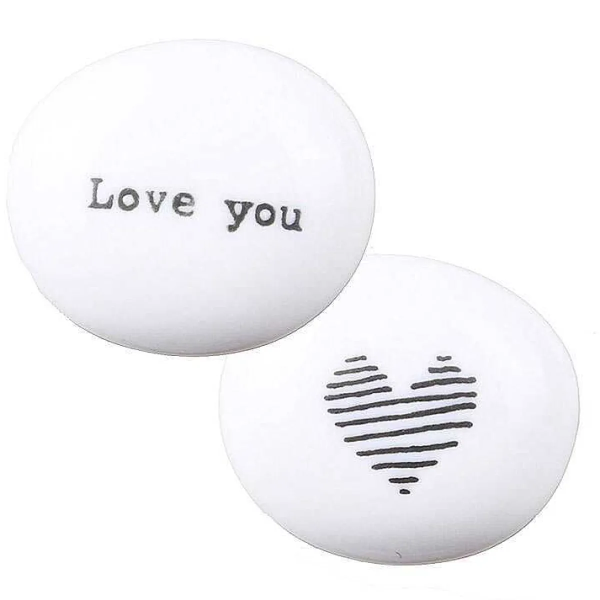 'Love You' Sentimental Pebble>East of India Best