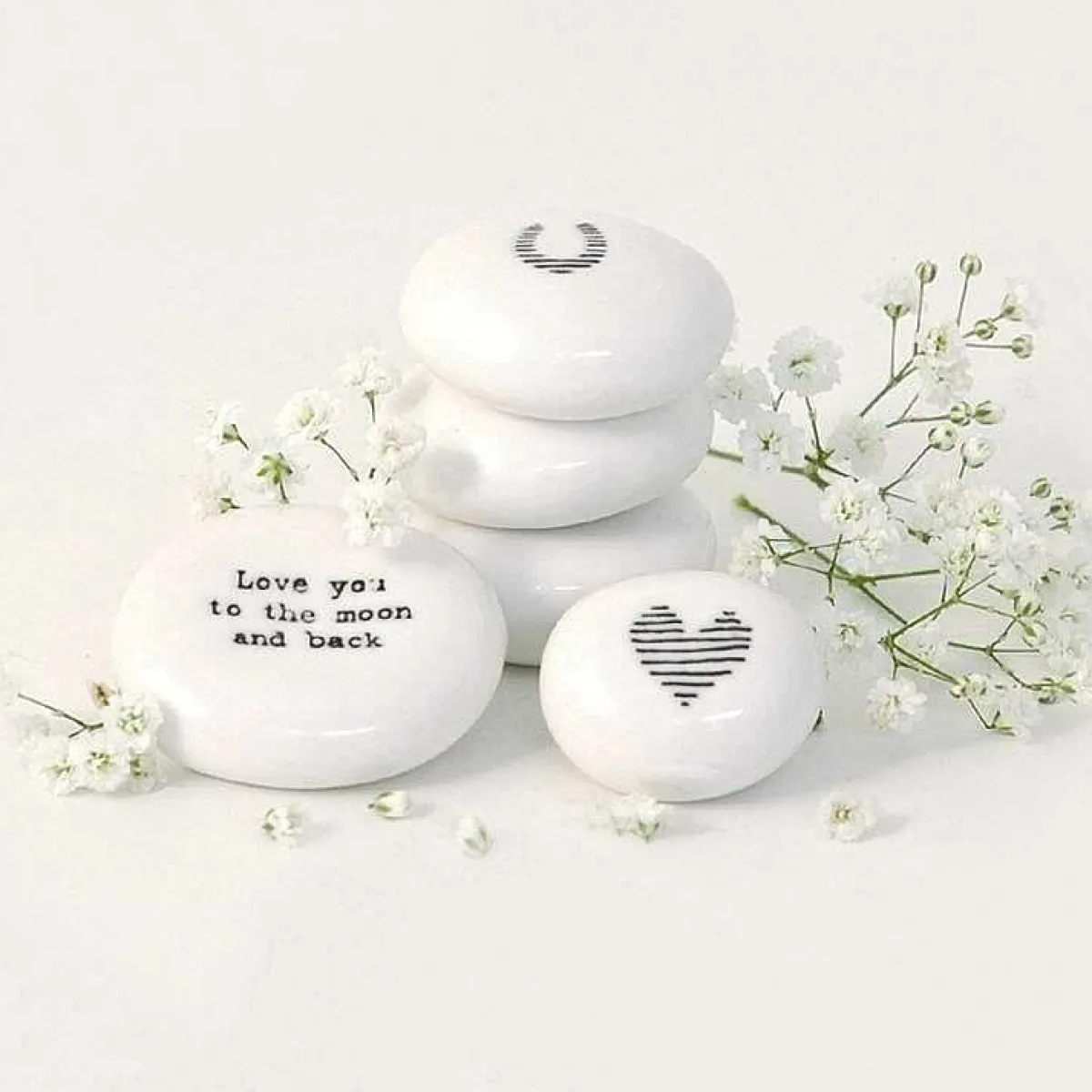 'Love You' Sentimental Pebble>East of India Best