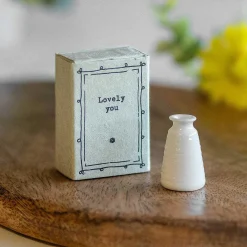 'Lovely You' Matchbox Vase><noscript><img width=